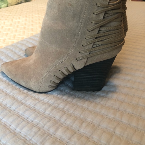Suede booties - Picture 5 of 8